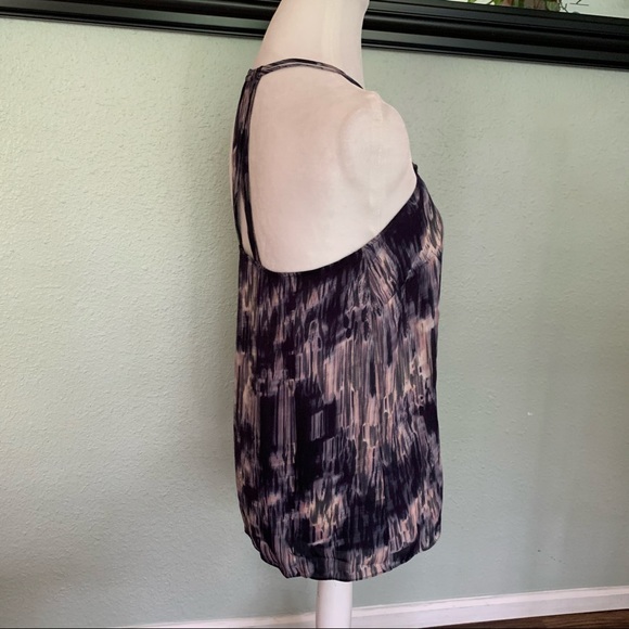 Rebecca Minkoff silk watercolor top size small - Picture 3 of 8